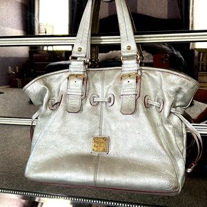 DOONEY BOURKE leather Silver bag